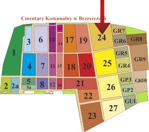 Brak mapy sektorowej