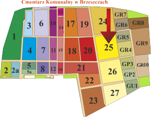 Brak mapy sektorowej