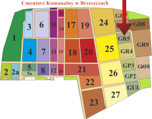 Brak mapy sektorowej