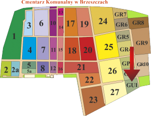 Brak mapy sektorowej