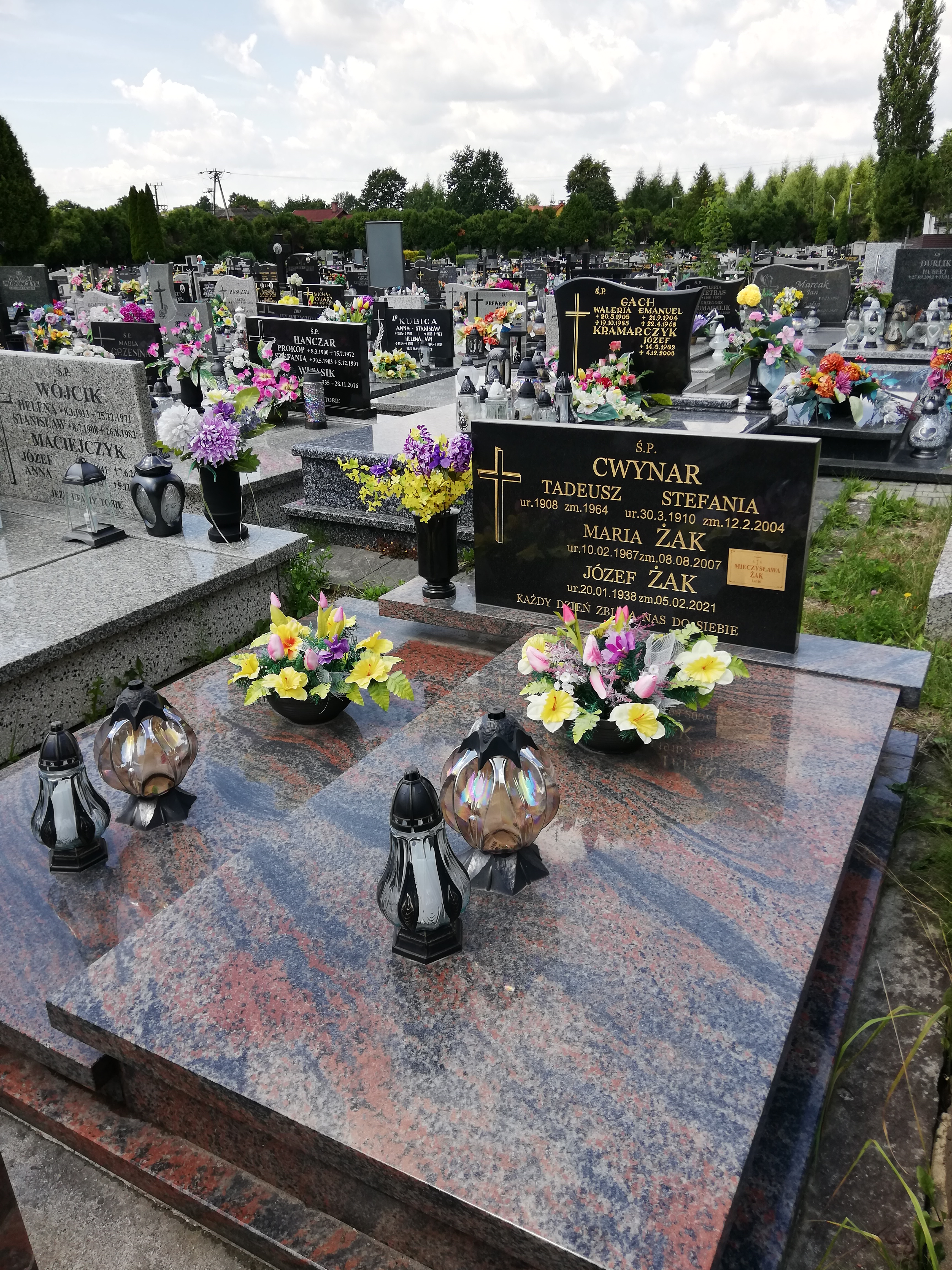 Grób Mieczysława Żak
