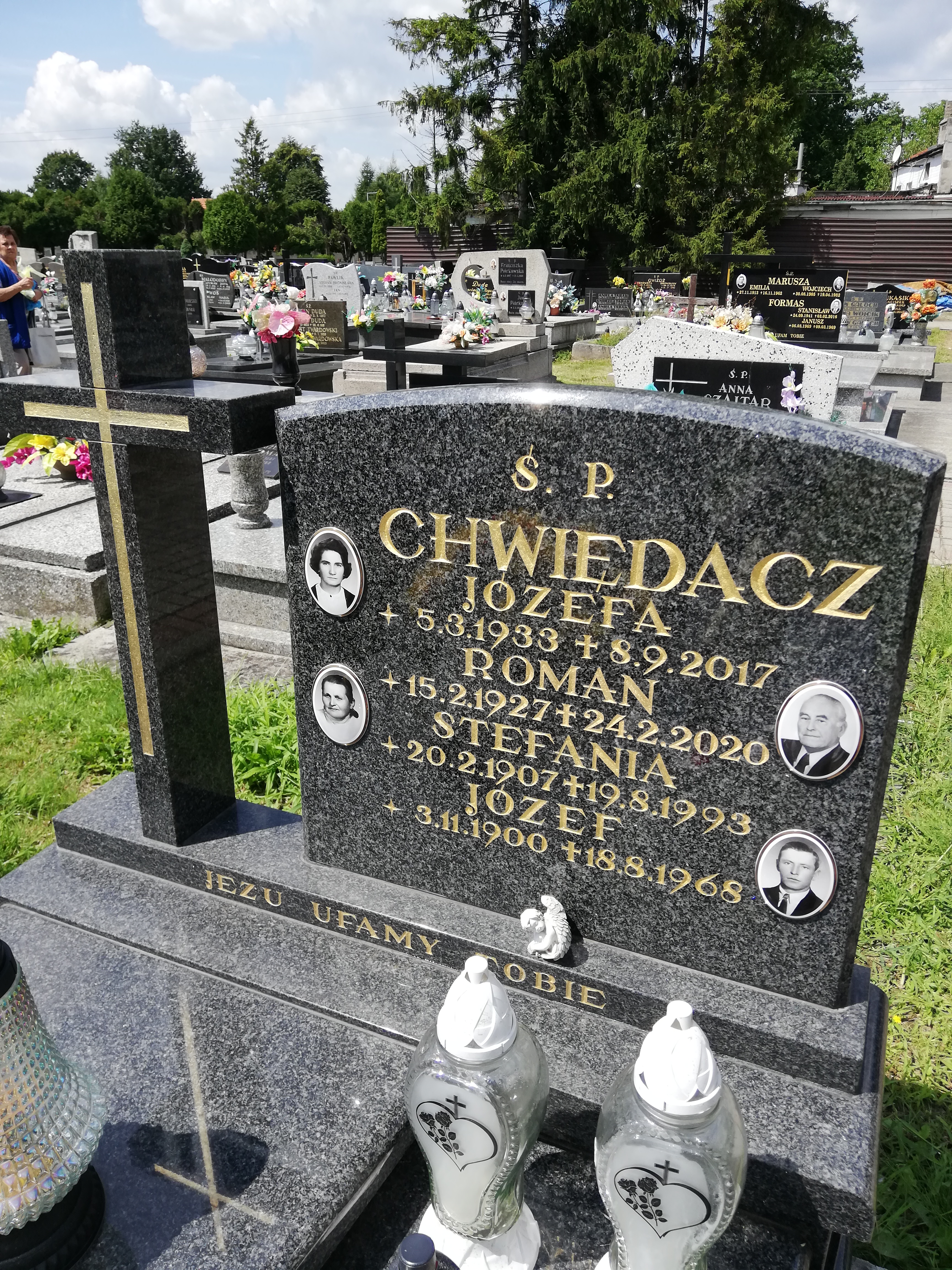 Grób Józefa Chwiędacz