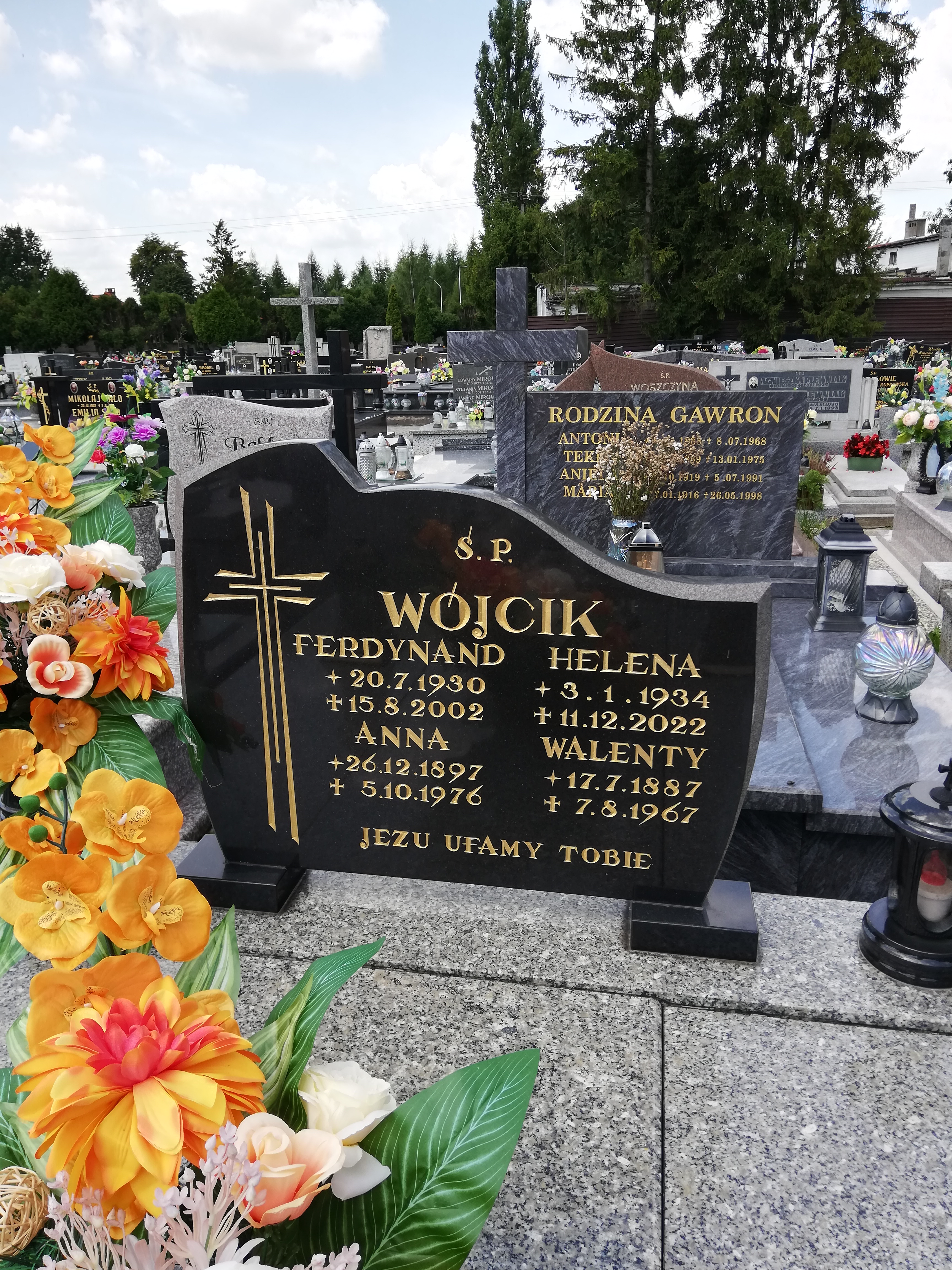 Grób Ryszard Wójcik