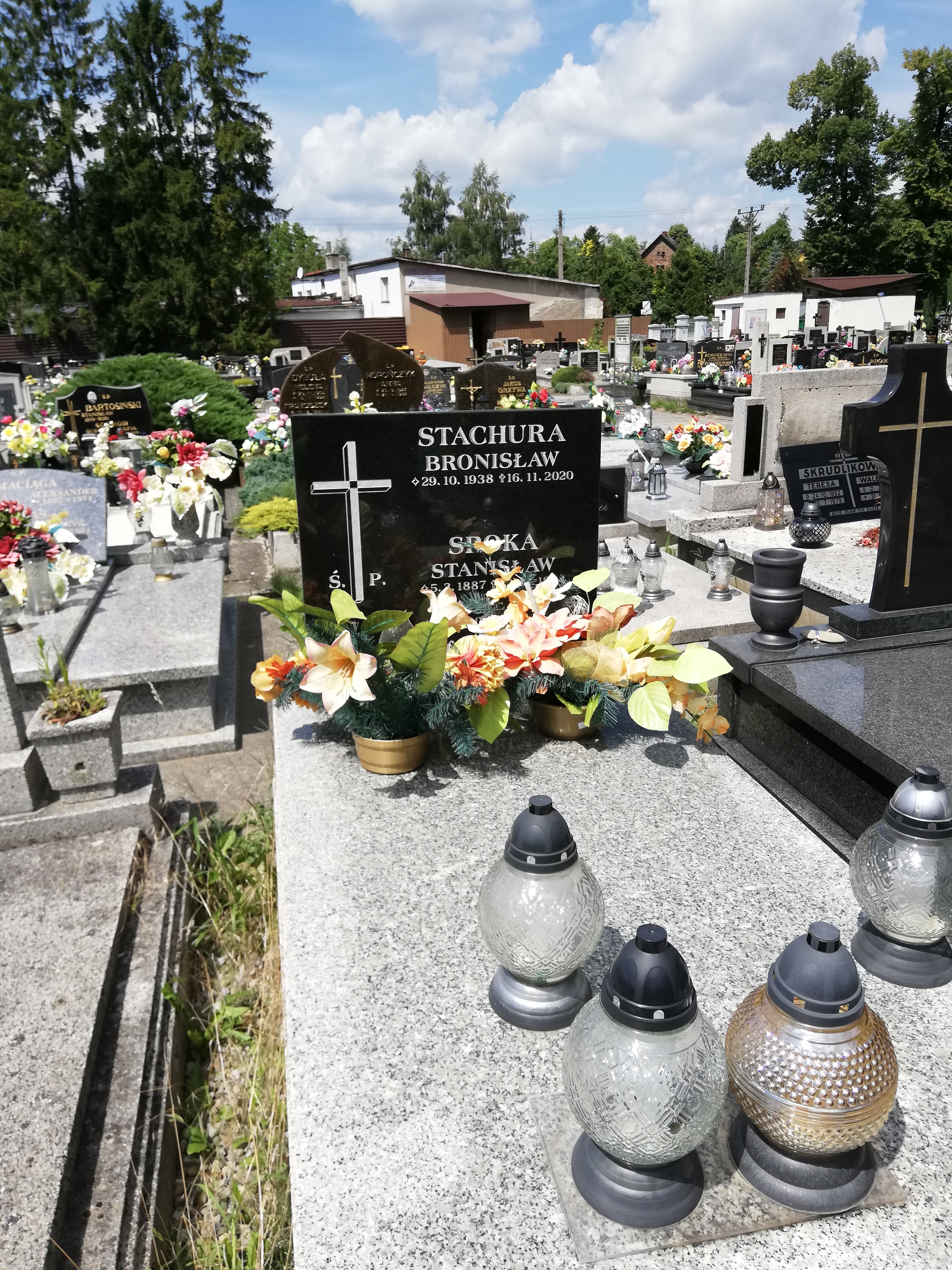 Grób Stanisław Sroka