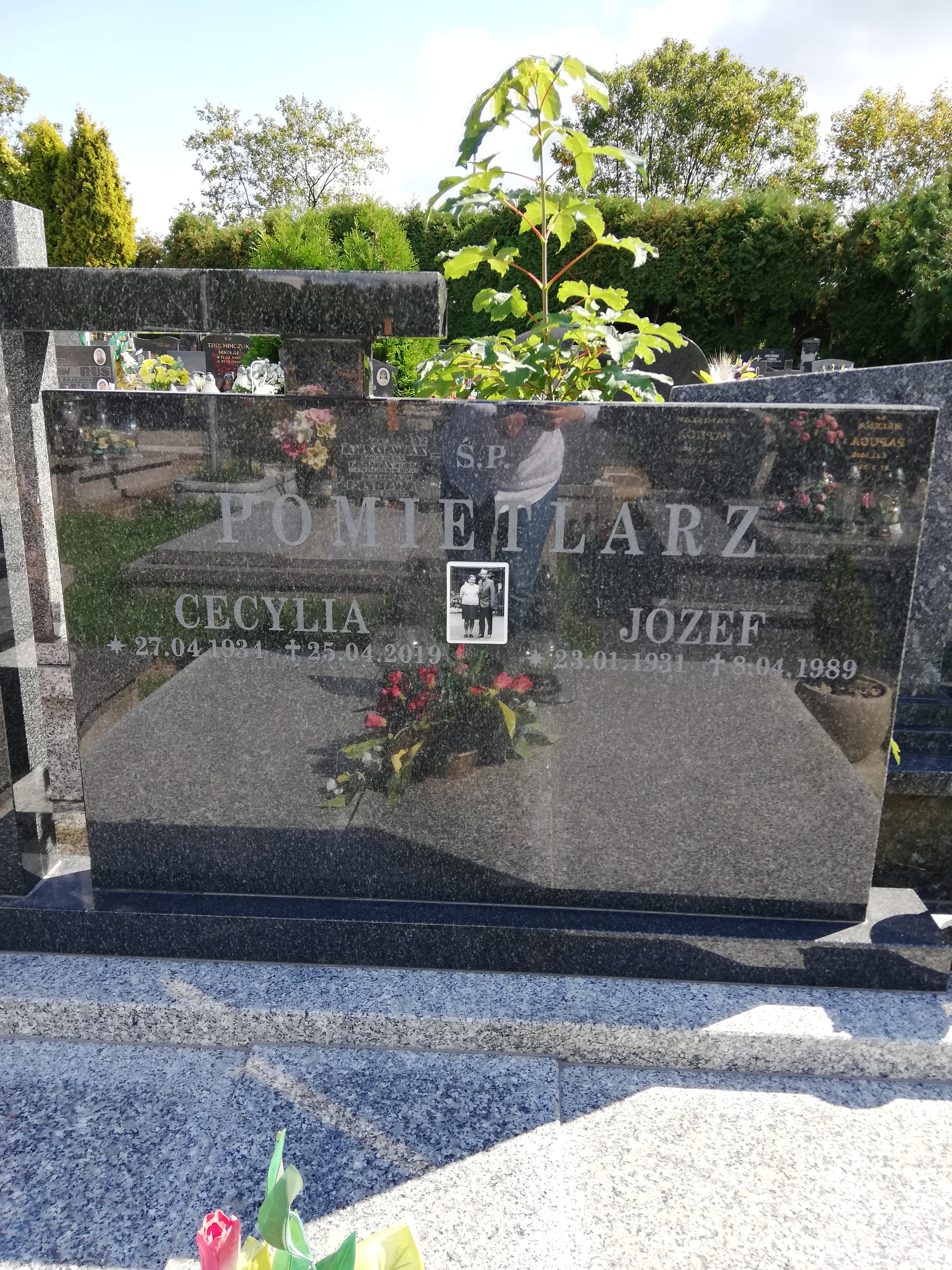 Grób Cecylia Pomietlarz