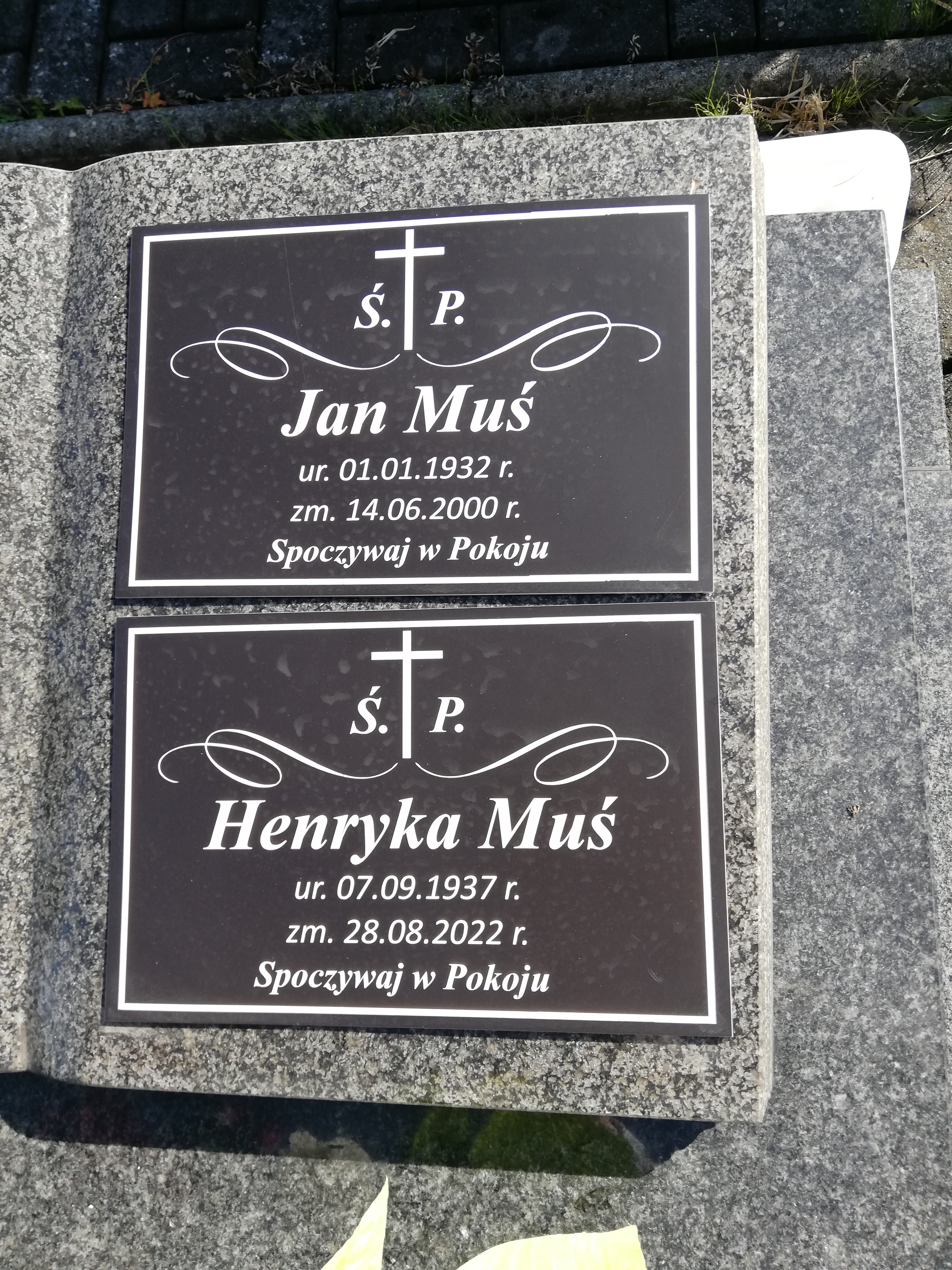 Grób Jan Muś