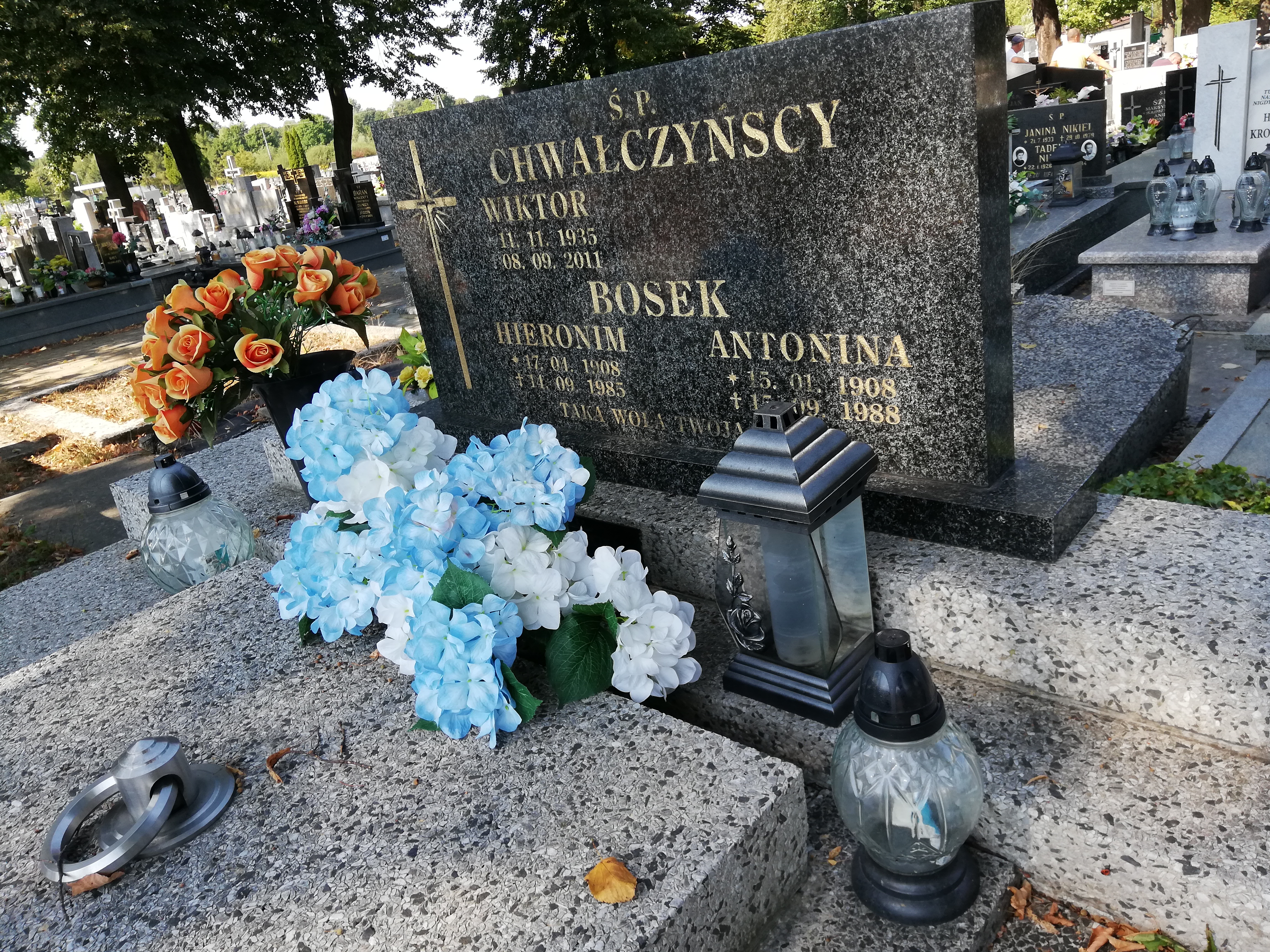 Grób Antonina Bosek