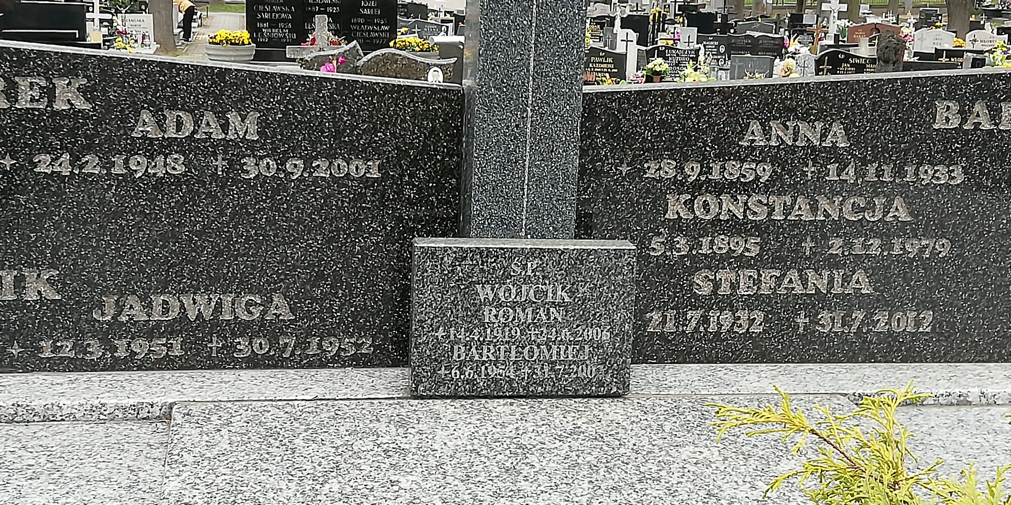 Grób Jadwiga Wójcik