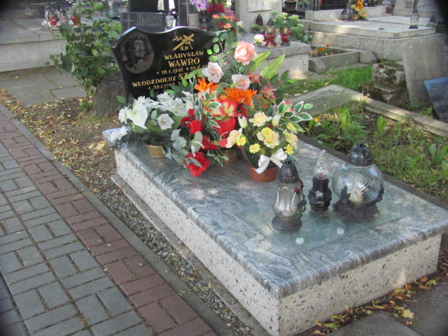 Grób Władysław Wawro
