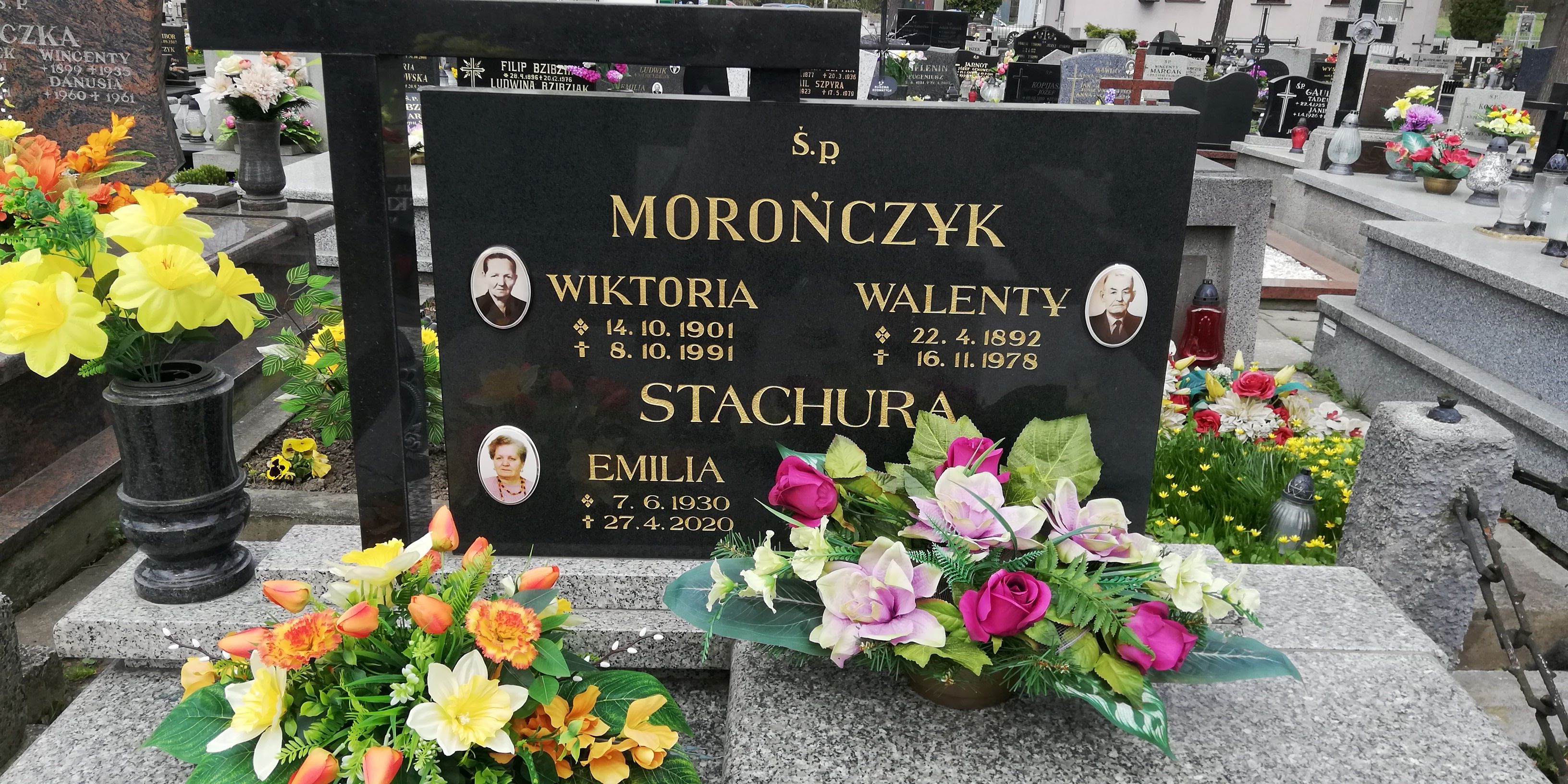 Grób Emilia Stachura