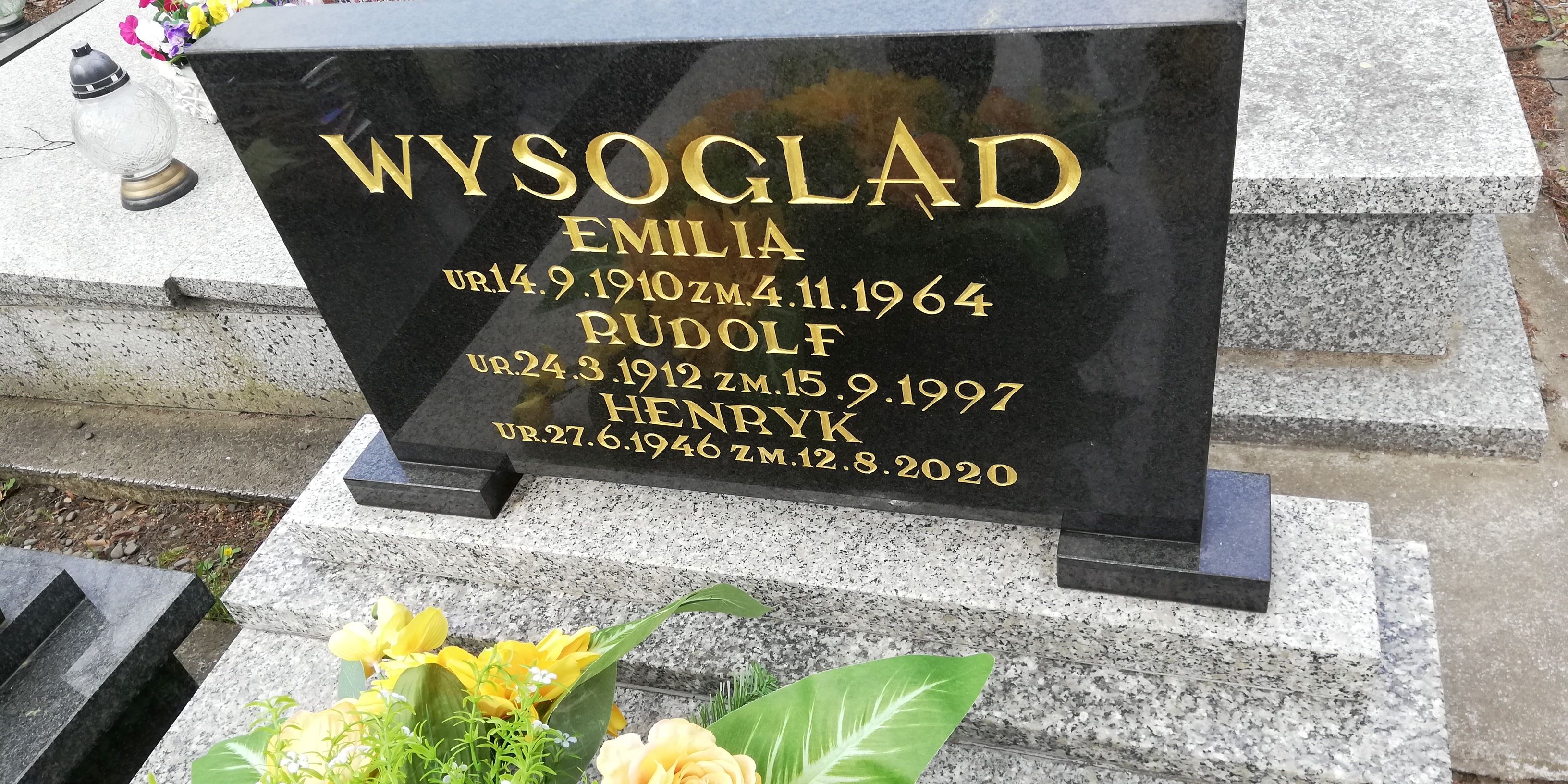 Grób Rudolf Wysogląd