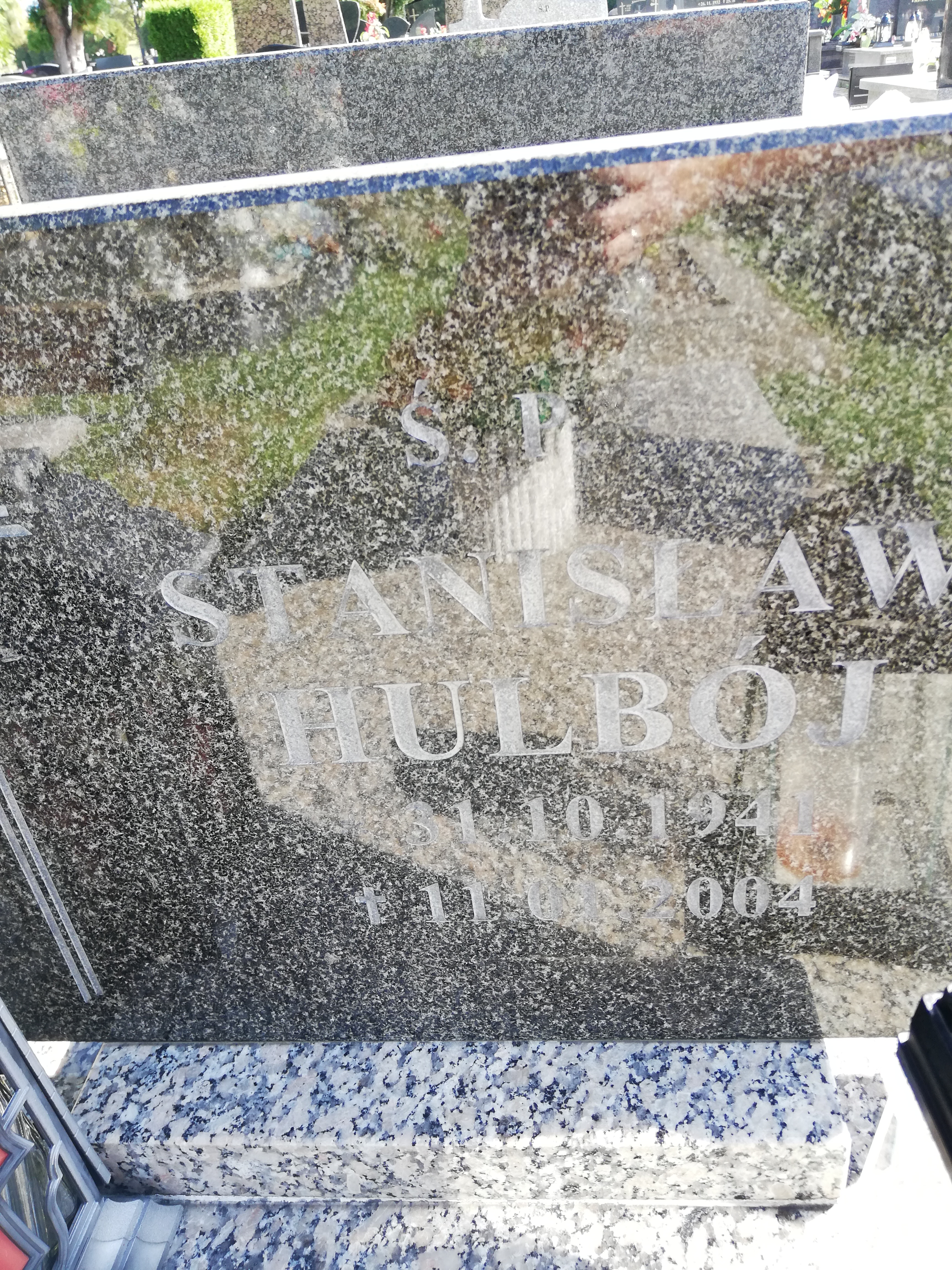 Grób Stanisław Hulbój