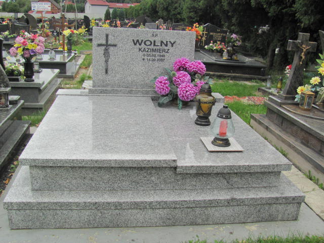Grób Kazimierz Wolny