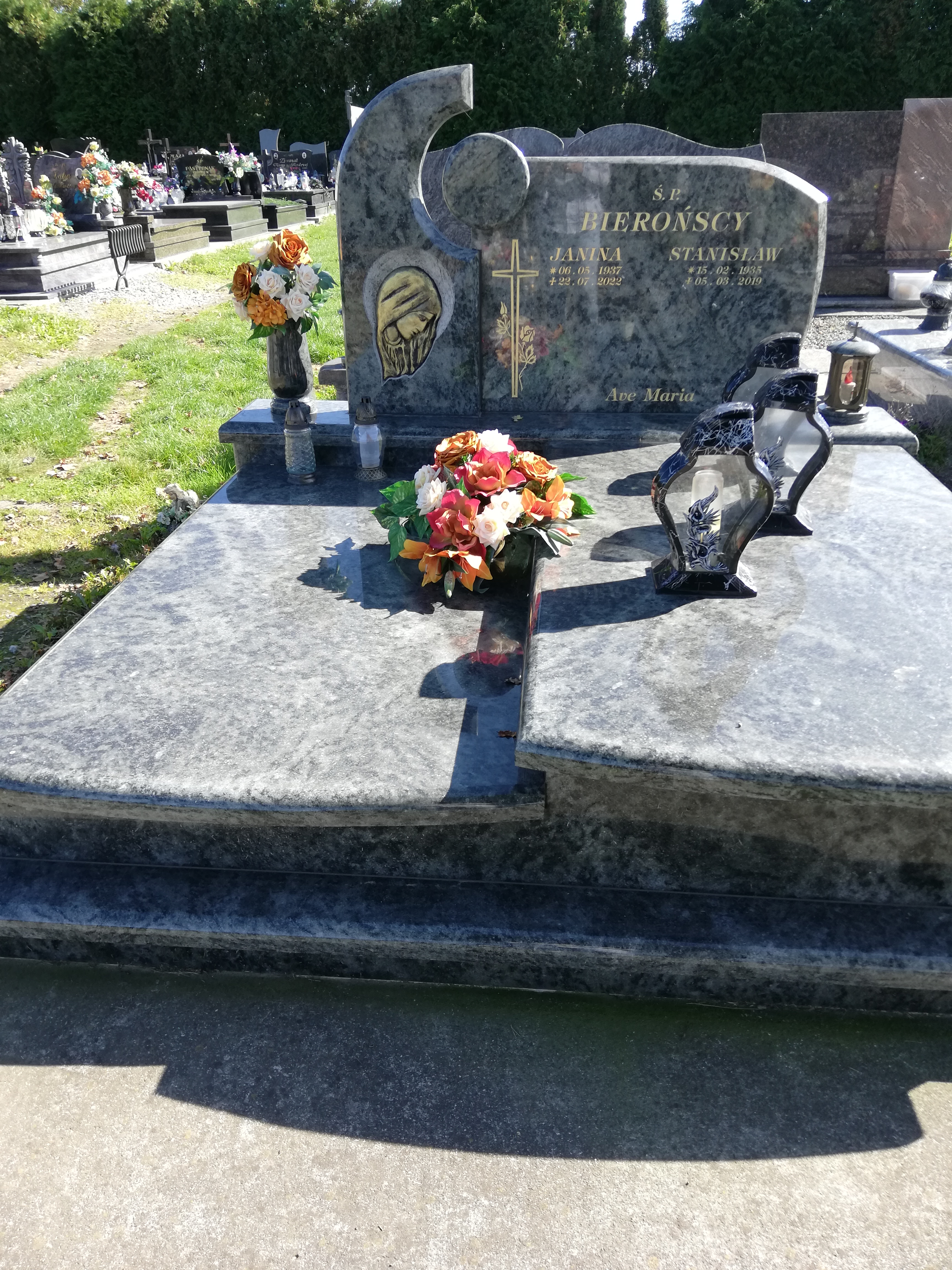 Grób Stanisław Bieroński