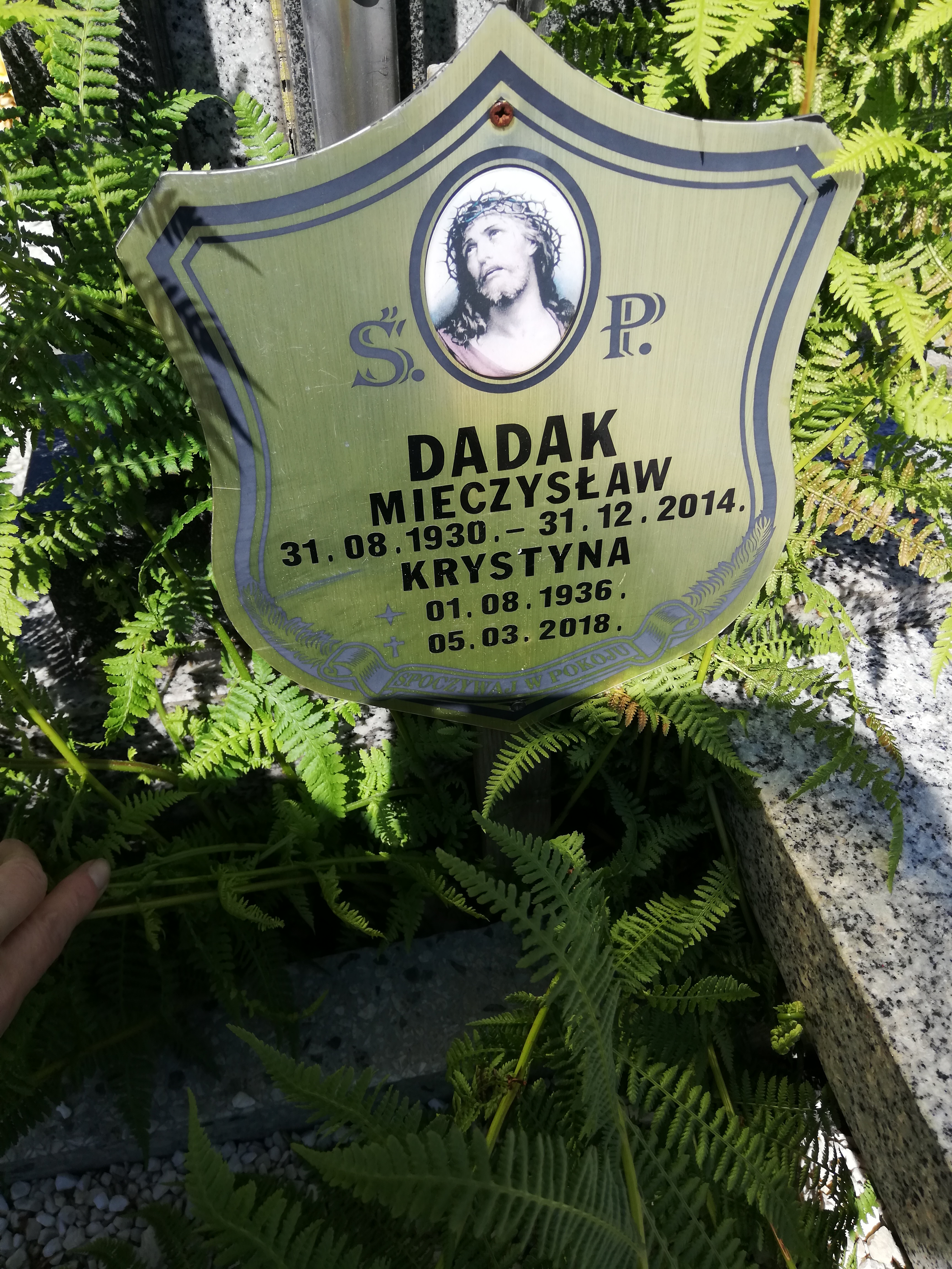Grób Krystyna Dadak