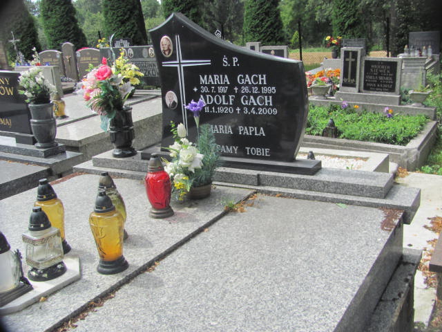 Grób Adolf Gach