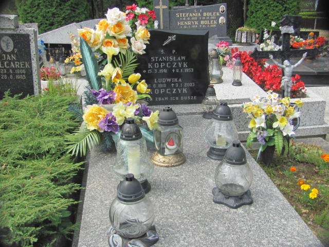Grób Stanisław Kopczyk