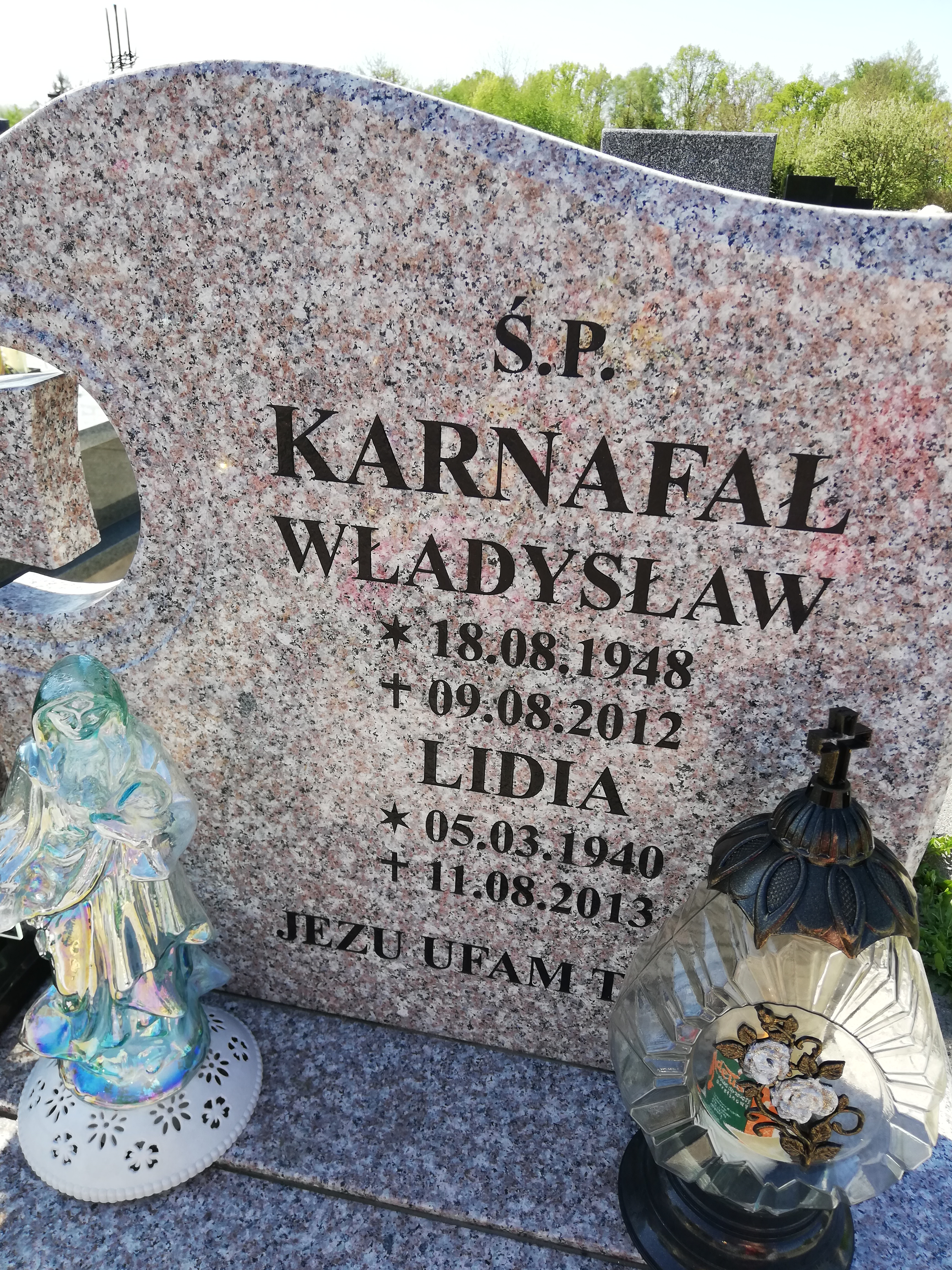 Grób Lidia Karnafał