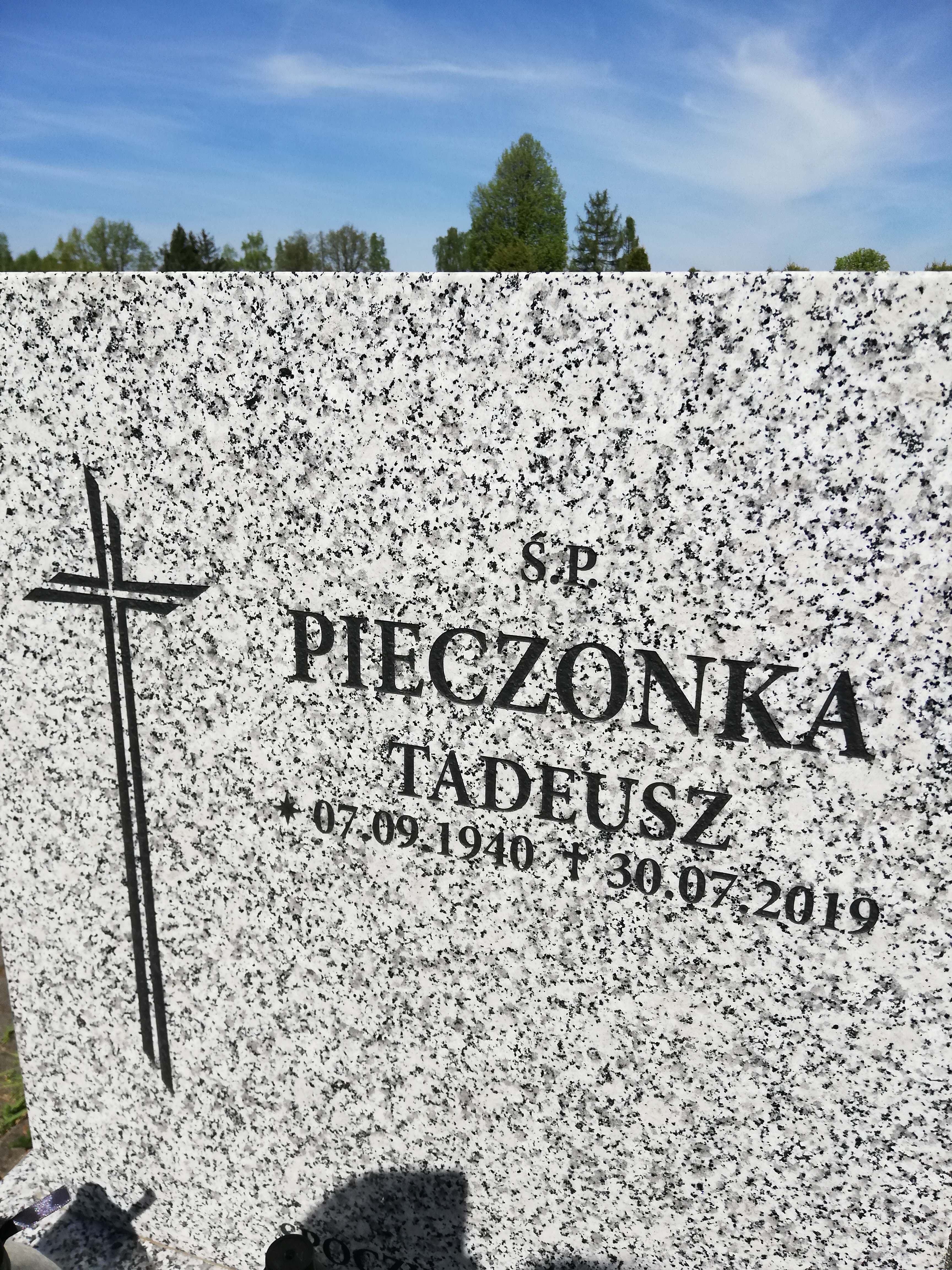 Grób Tadeusz Pieczonka