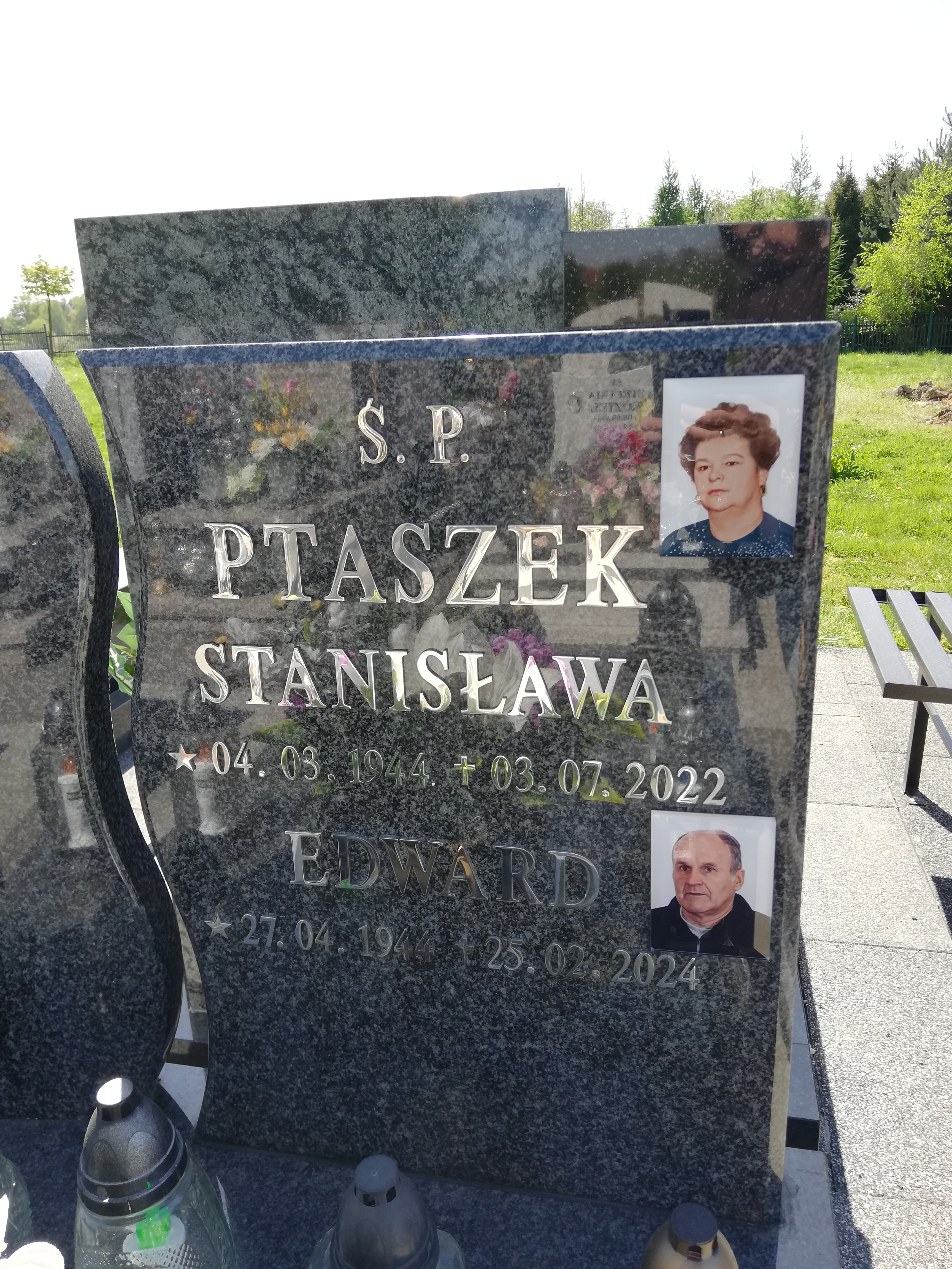 Grób Edward Ptaszek