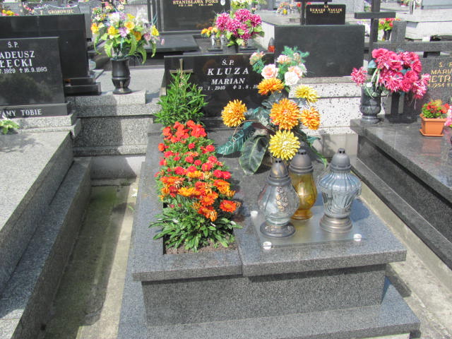 Grób Marian Kluza