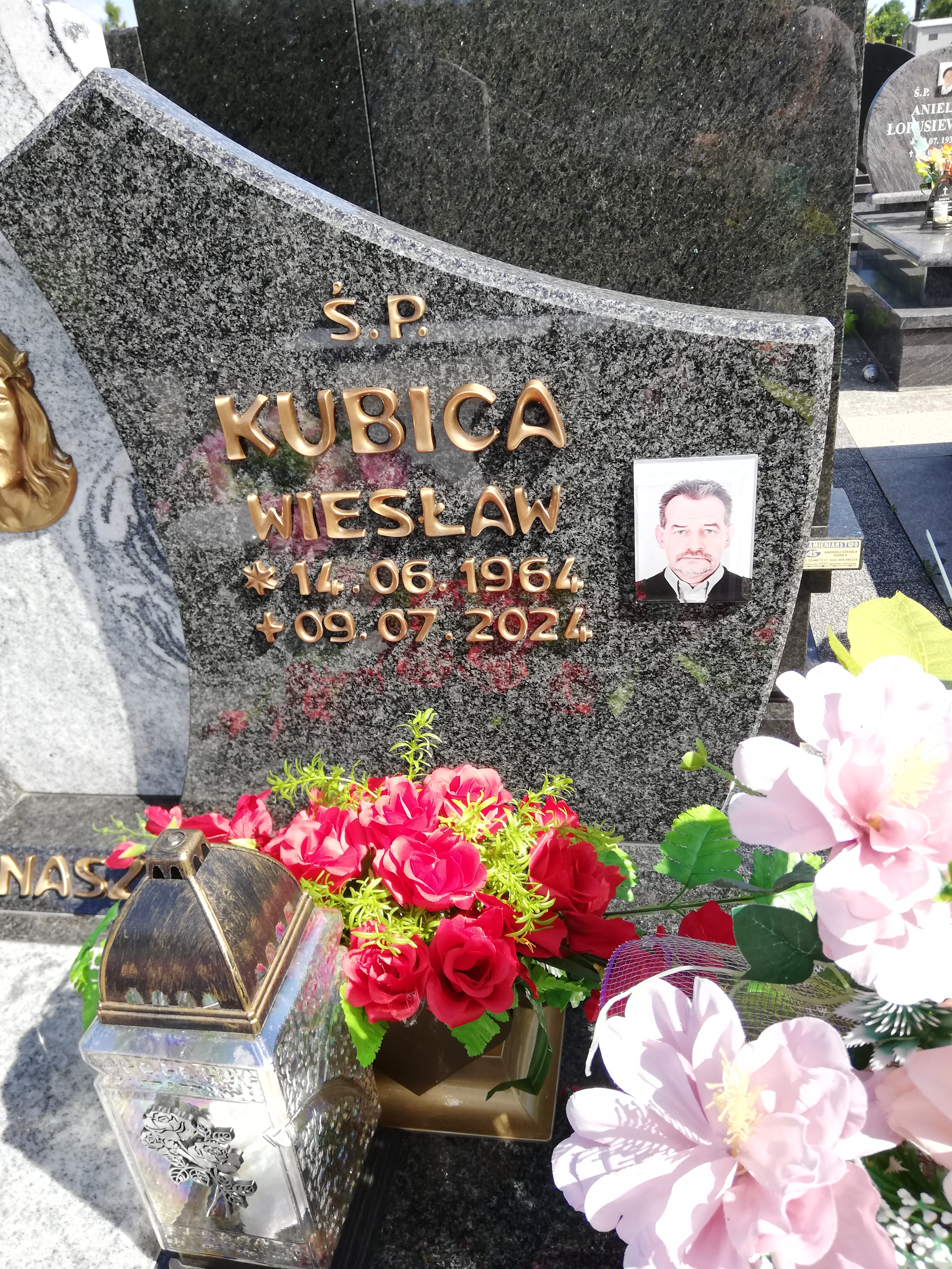 Grób Wiesław Kubica